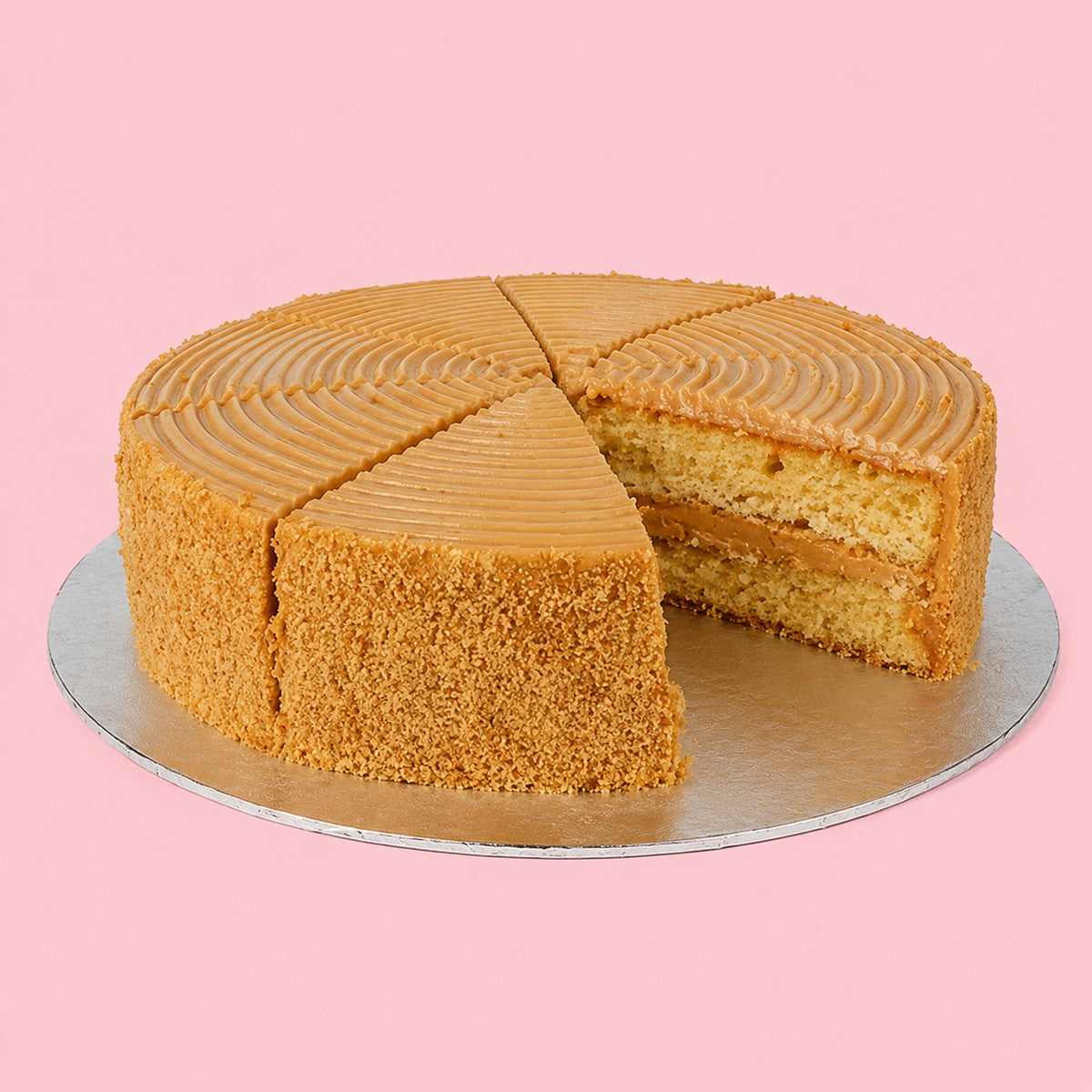Bombay Coffee Cake Slice